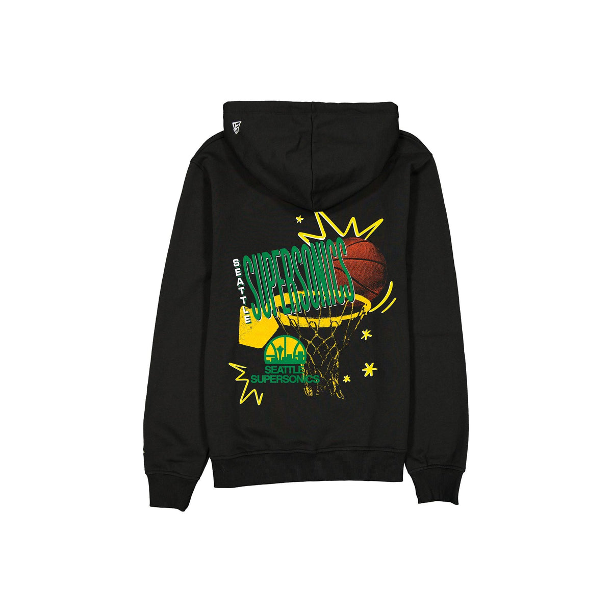Seattle Supersonics Hardwood Classics 90s Hoodie