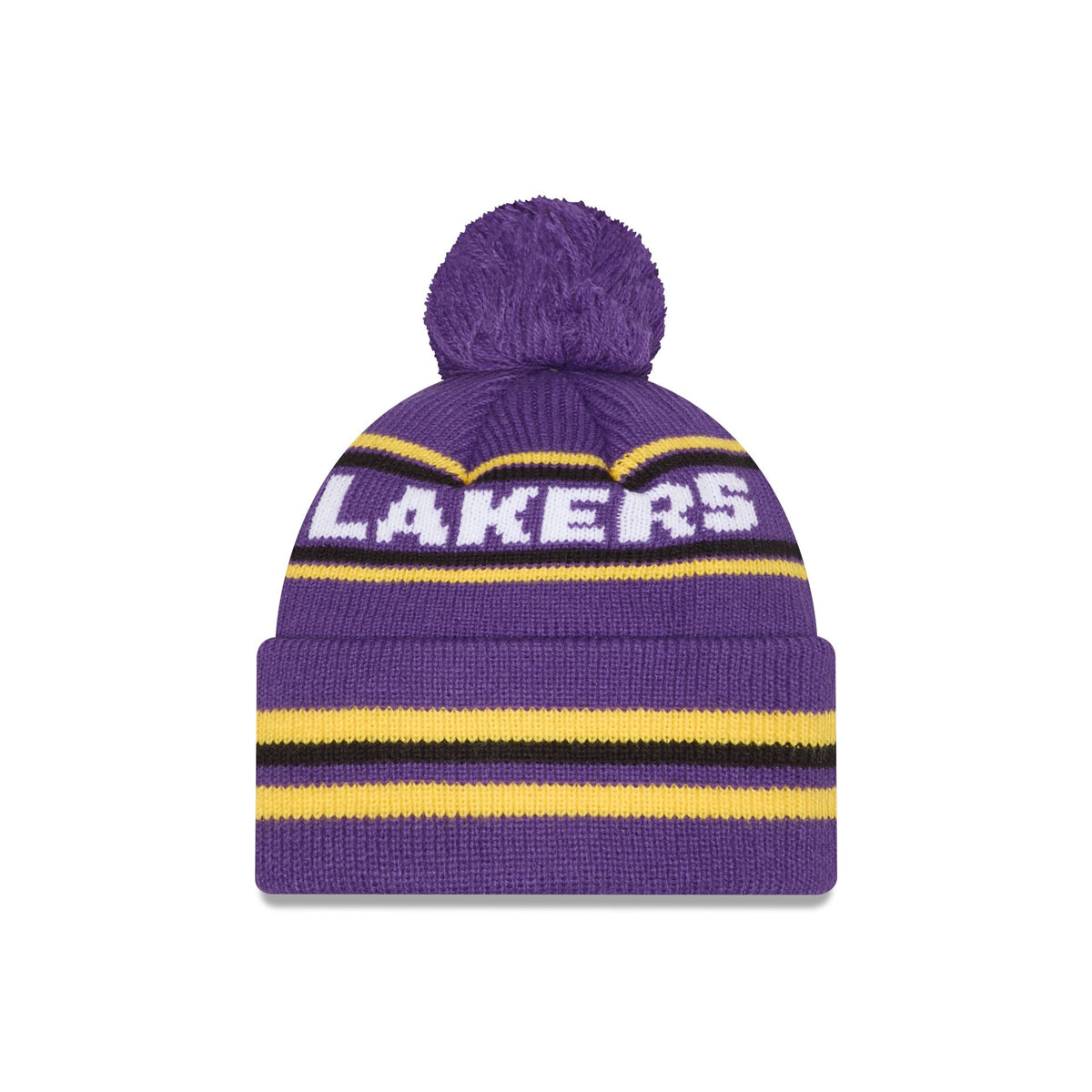 Los Angeles Lakers Classic Pom Knit Hat