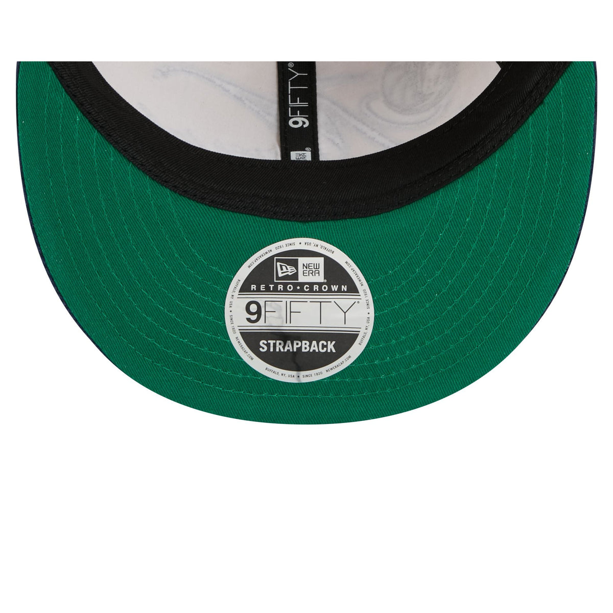 Dallas Mavericks Pinstripe Script Retro Crown 9FIFTY Adjustable Hat