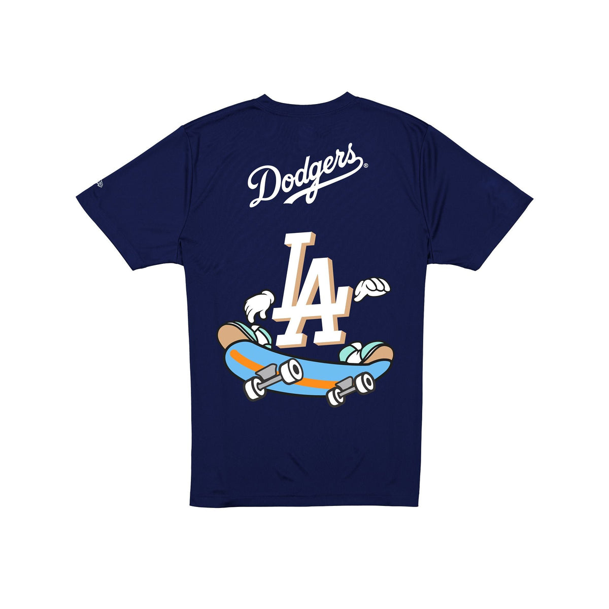 Los Angeles Dodgers Cartoon Blue T-Shirt