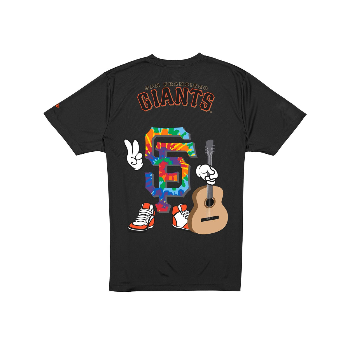 San Francisco Giants Cartoon Black T-Shirt