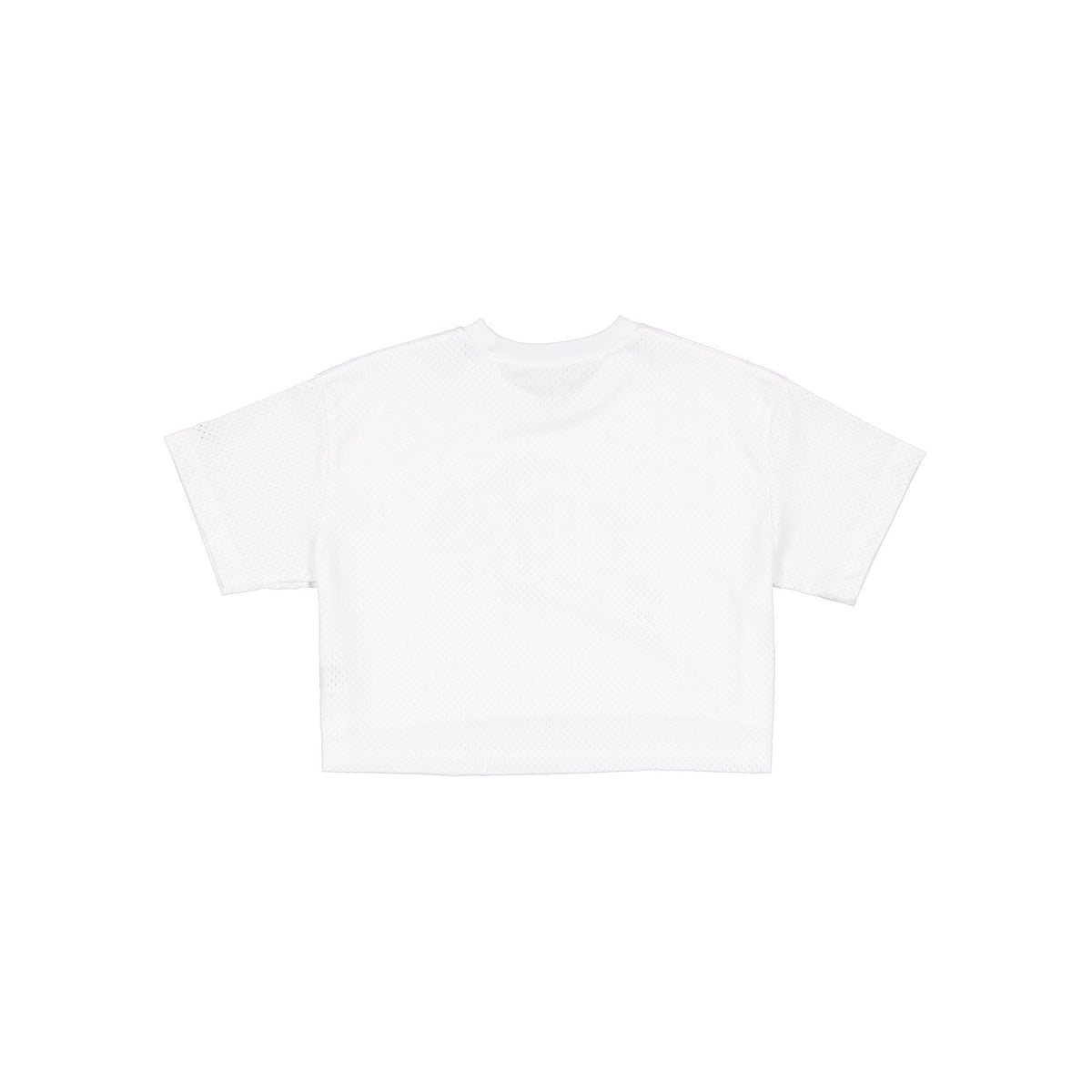 Chicago Bulls Summer Women's White Cropped Jersey T-Shirt