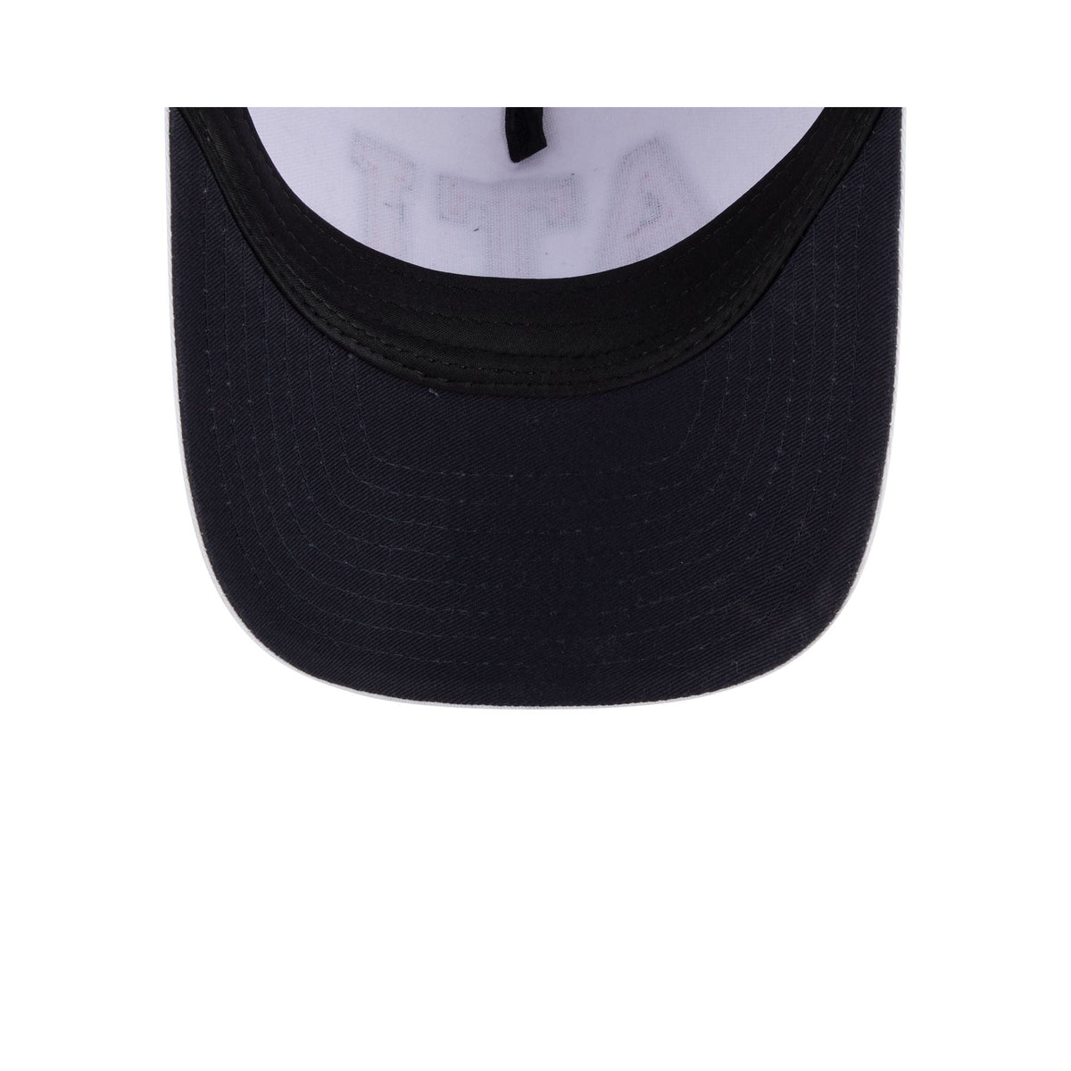 Atlanta Braves Optic White Felt Logo Women's 9FORTY M-Crown A-Frame Trucker Hat