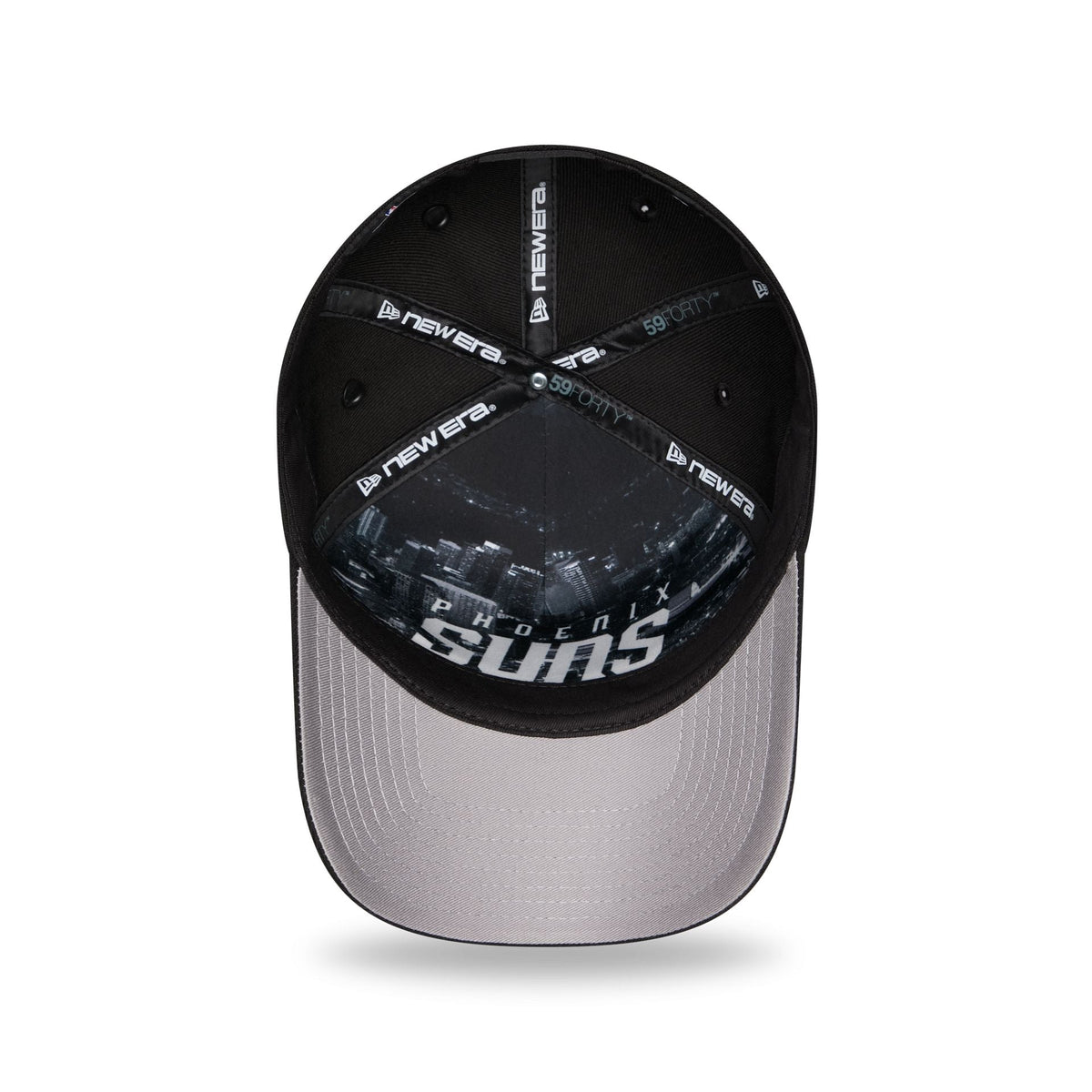 Phoenix Suns 2026 Draft Black 59FORTY A-Frame Fitted Hat