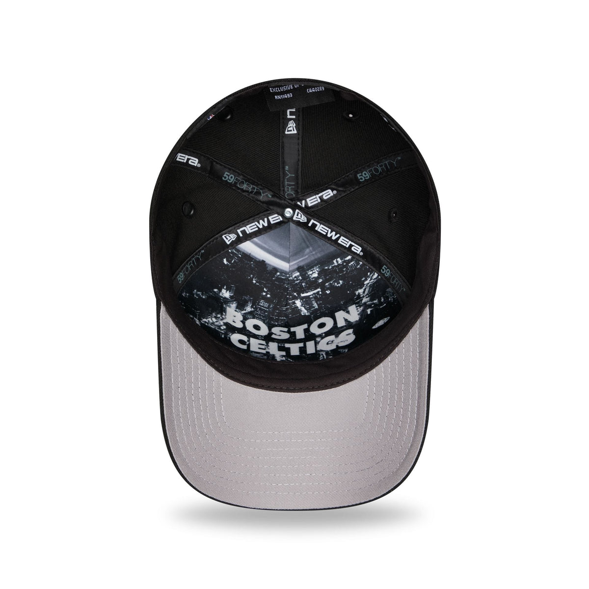 Boston Celtics 2026 Draft Black 59FORTY A-Frame Fitted Hat