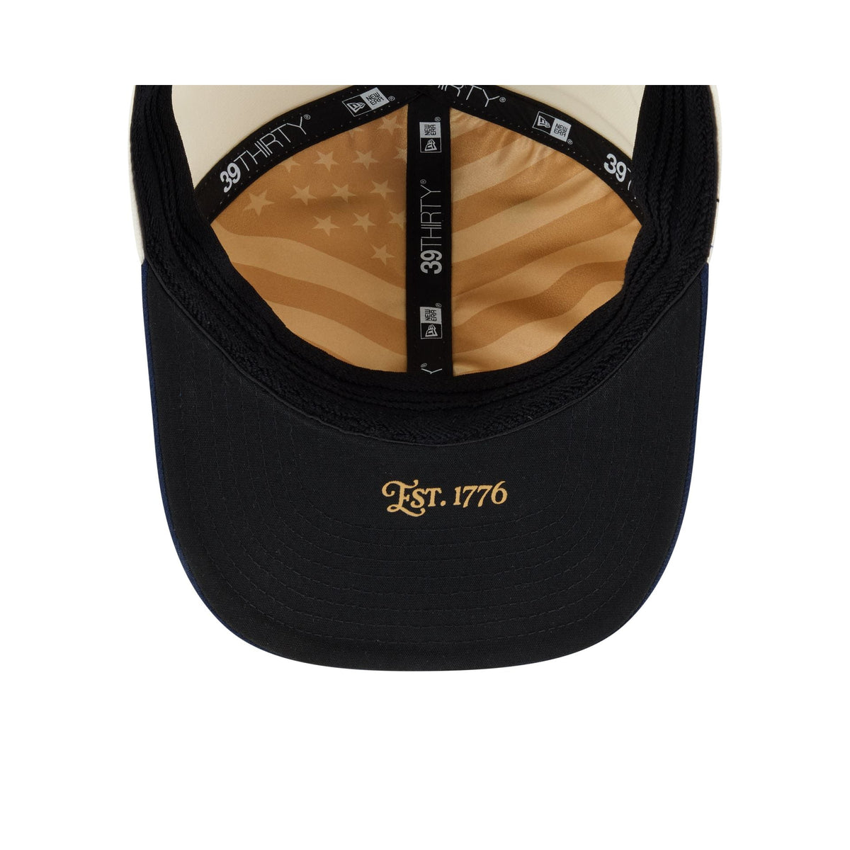San Diego Padres Independence Day 2026 39THIRTY M-Crown Stretch Fit Hat