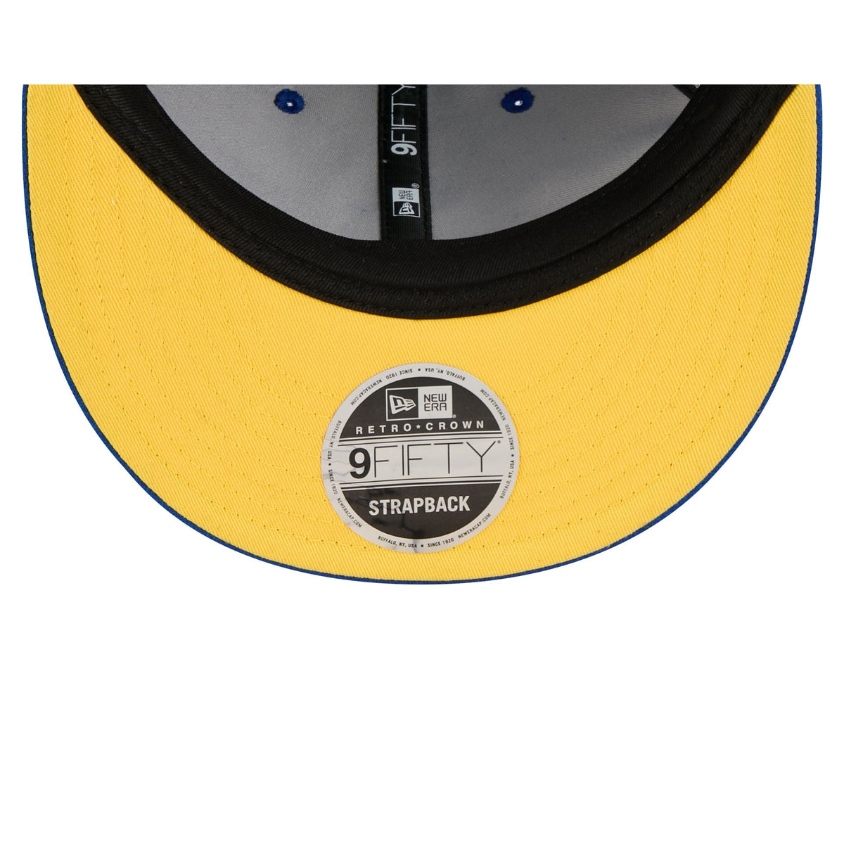 Golden State Warriors Chenille Woven Retro Crown 9FIFTY Adjustable Hat