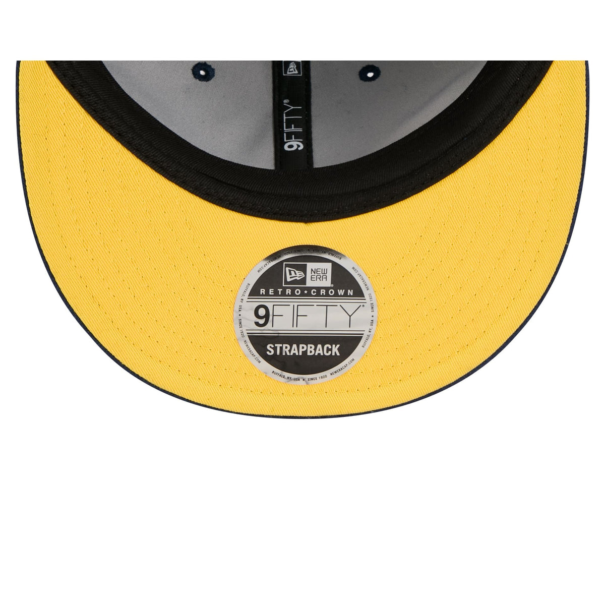 Indiana Pacers Chenille Woven Retro Crown 9FIFTY Adjustable Hat
