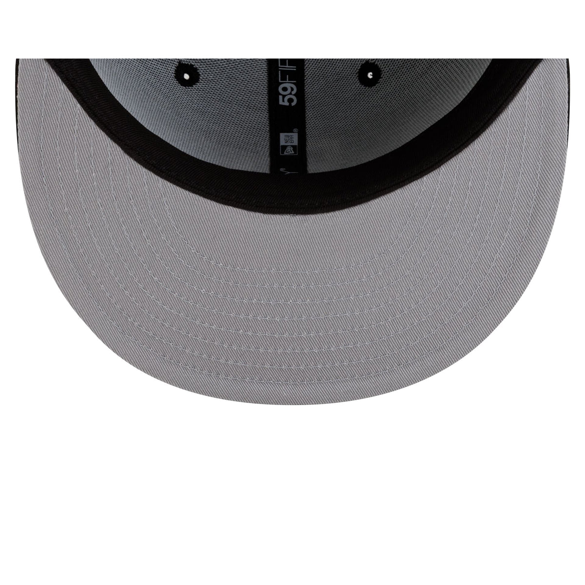 San Diego Padres Basic Black & White 59FIFTY Fitted Hat