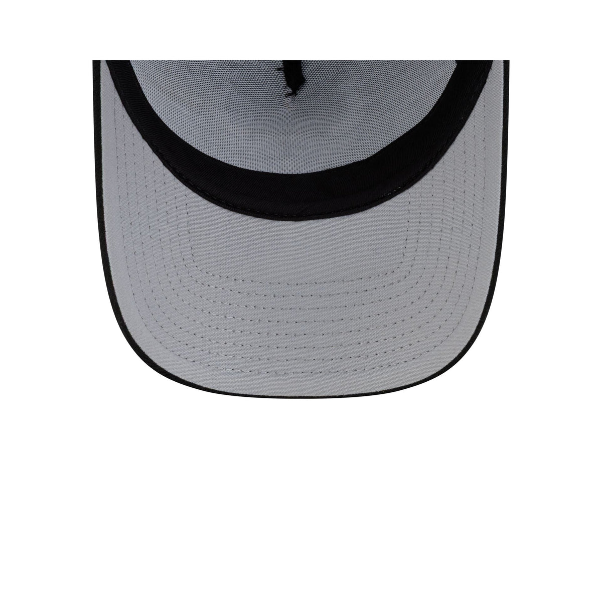 Chicago Bulls Side Script Black 9FORTY A-Frame Trucker Hat