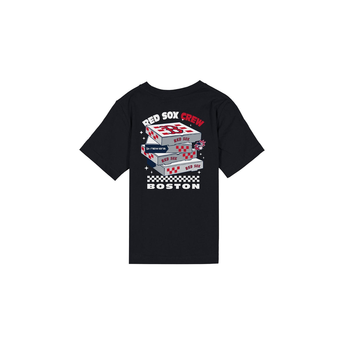 Boston Red Sox Pizza Box Boys T-Shirt