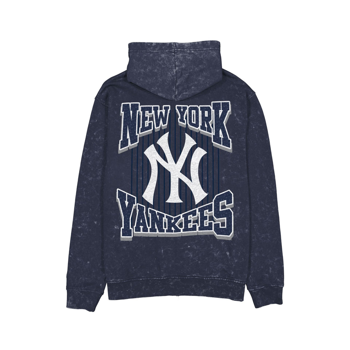 New York Yankees Washed Graphic Full-Zip Hoodie