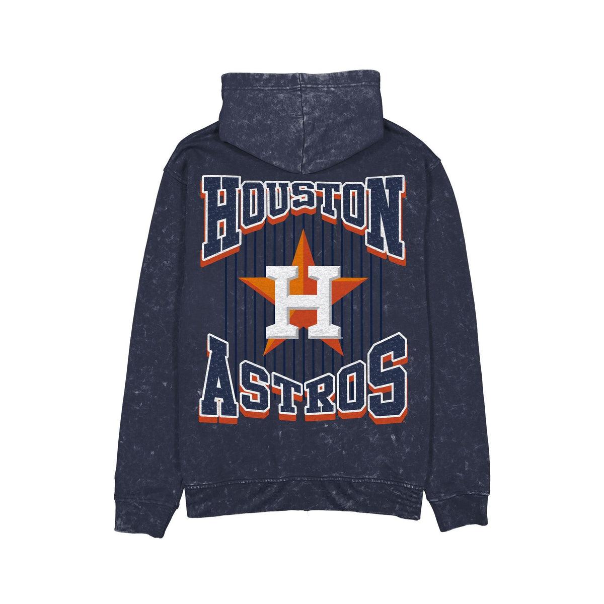 Houston Astros Washed Graphic Full-Zip Hoodie