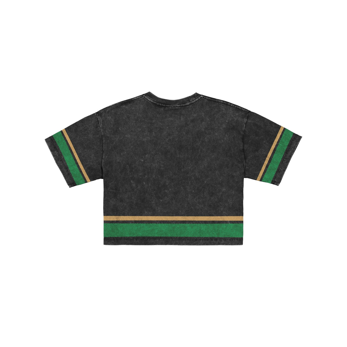 Boston Celtics Women's Vintage Stripe Cropped T-Shirt