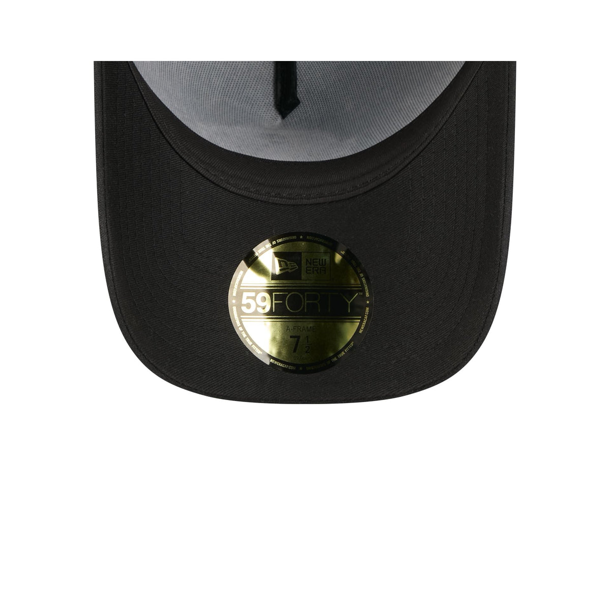 Boston Celtics Waxed Canvas Black 59FORTY A-Frame Fitted Hat