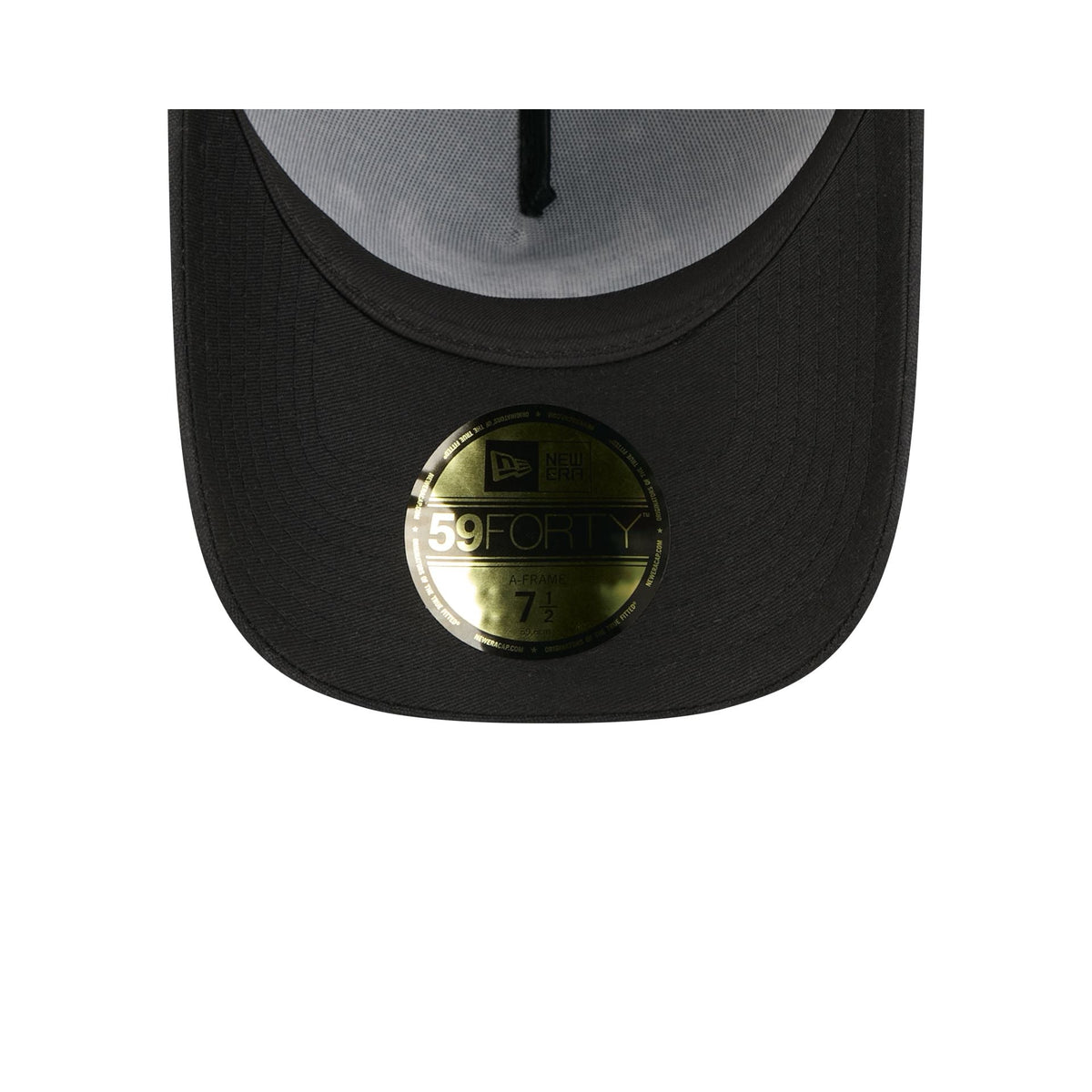 Chicago Bulls Waxed Canvas Black 59FORTY A-Frame Fitted Hat