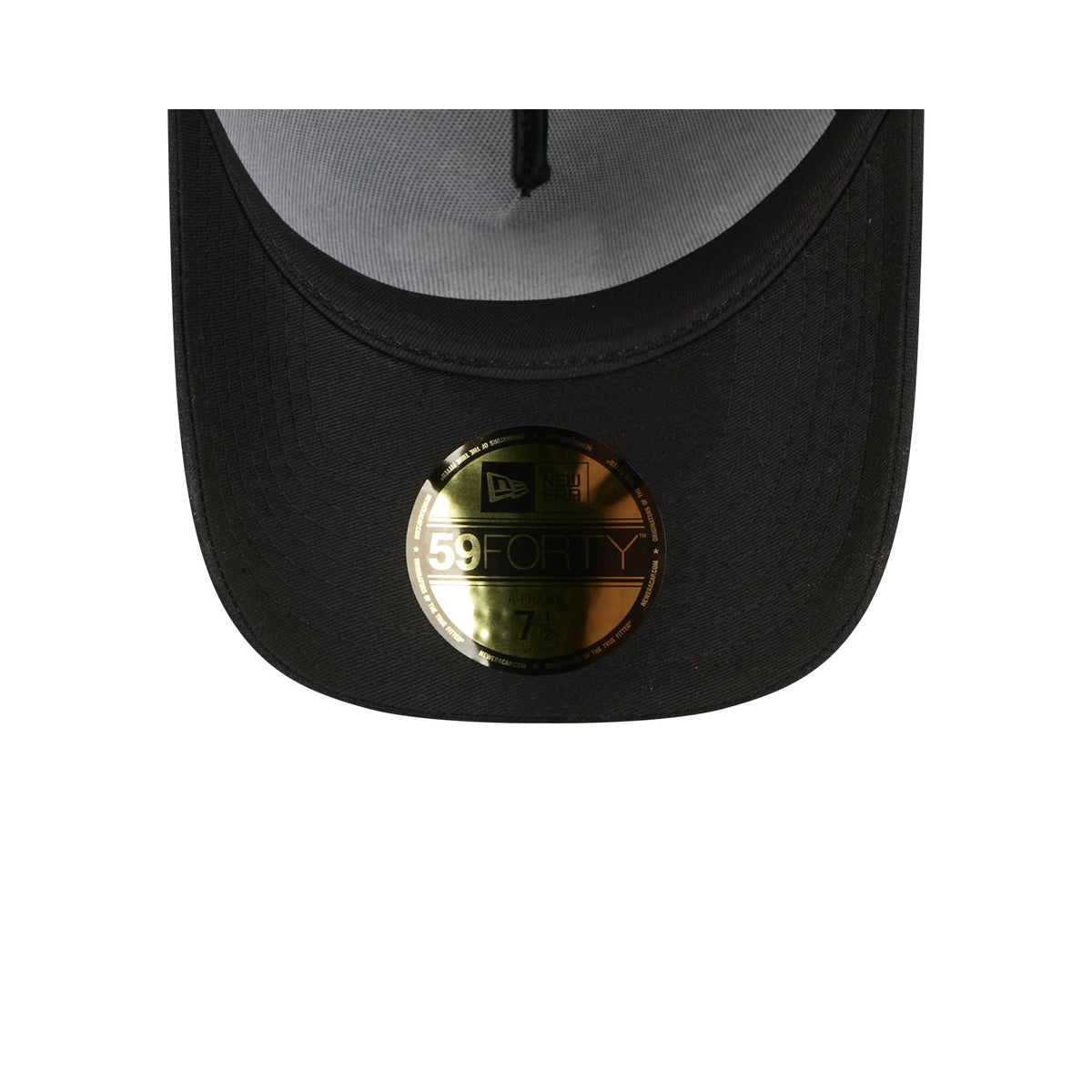 San Francisco Giants Waxed Canvas Black 59FORTY A-Frame Fitted Hat