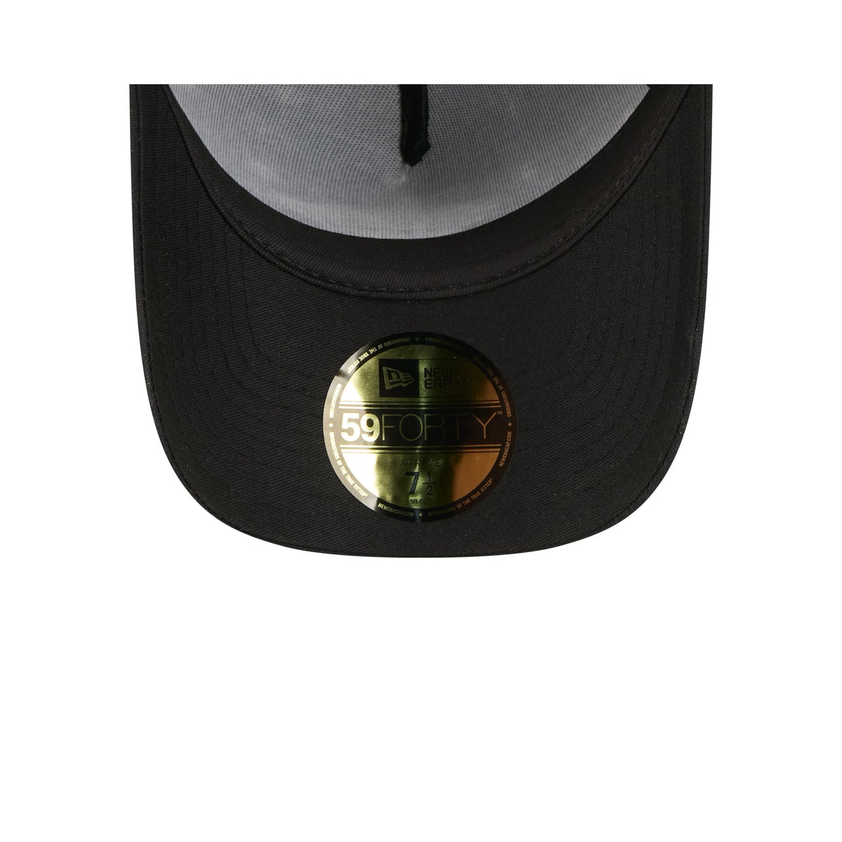 Houston Astros Waxed Canvas Black 59FORTY A-Frame Fitted Hat