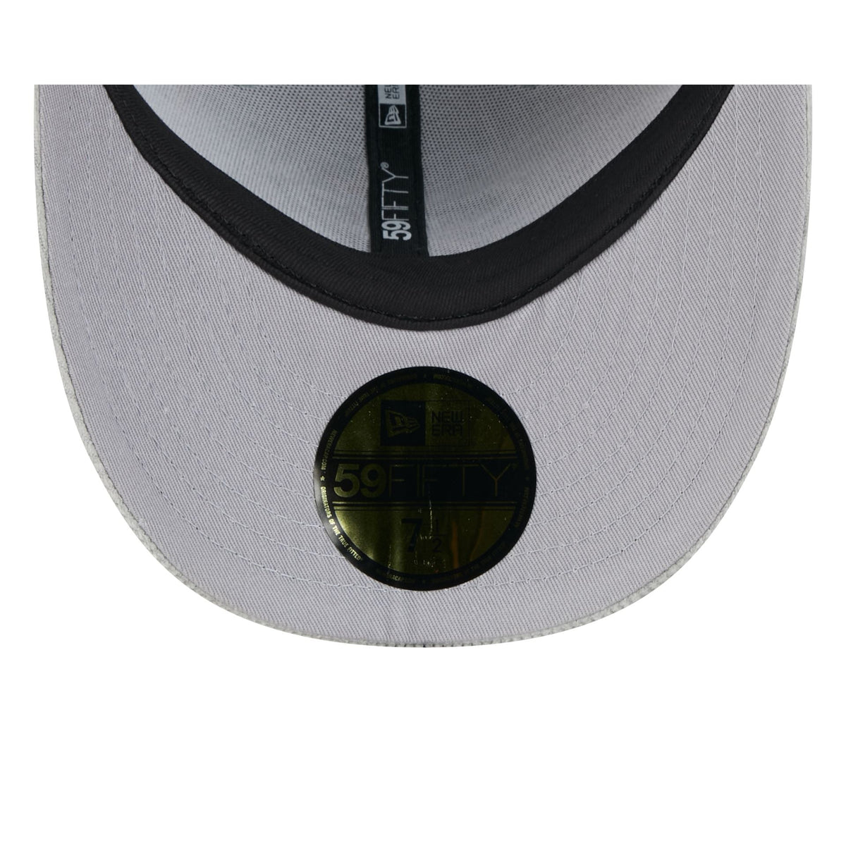 Miami Heat Light Gray Corduroy 59FIFTY Fitted Hat