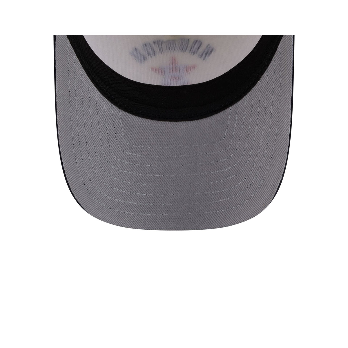 Houston Astros Arched Graphic Chrome White 9FORTY M-Crown A-Frame Snapback Hat