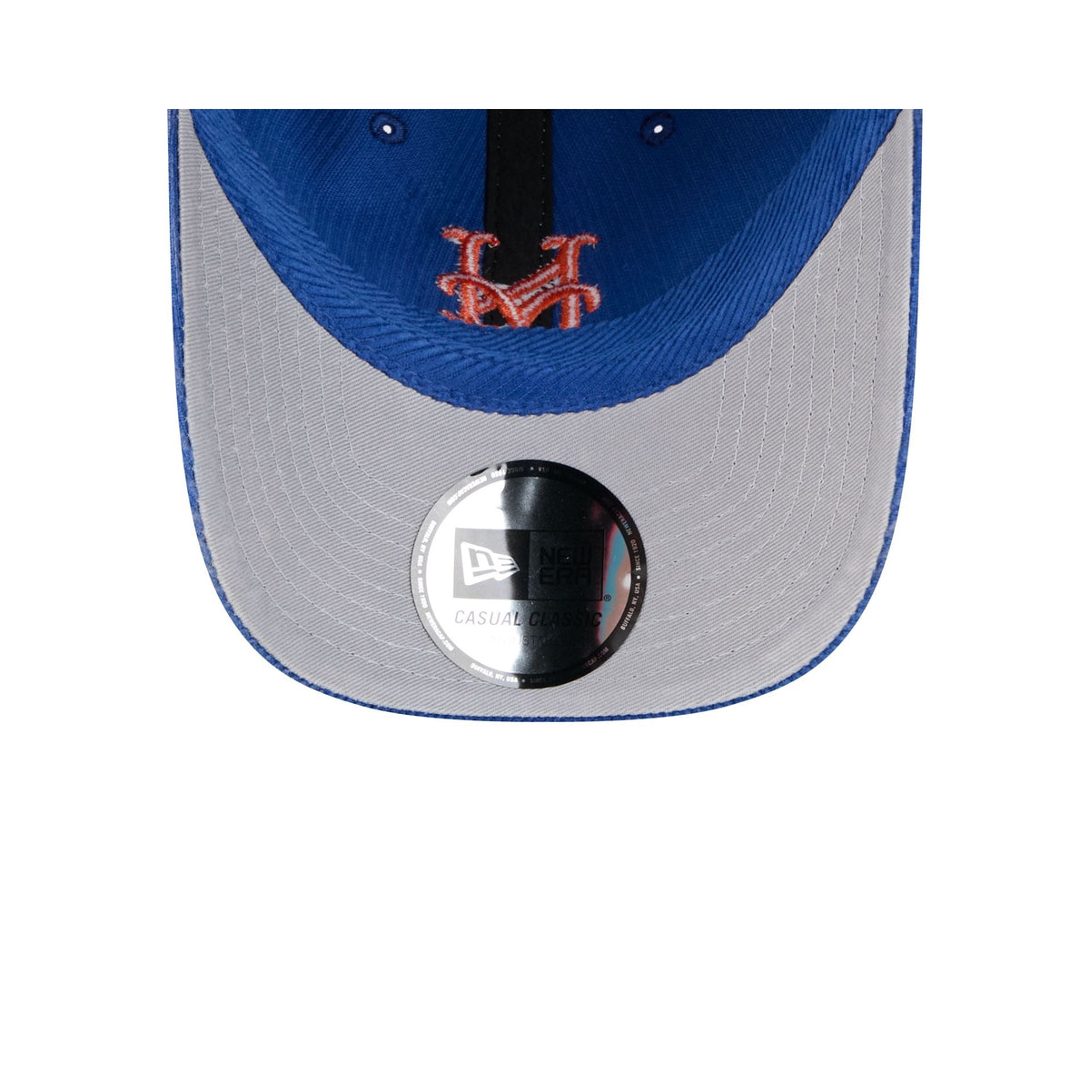 New York Mets Washed Corduroy Casual Classic Adjustable Hat