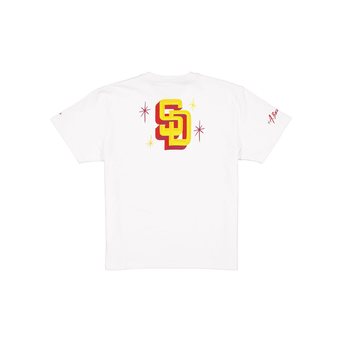 Rótulos Bautista x San Diego Padres White T-Shirt