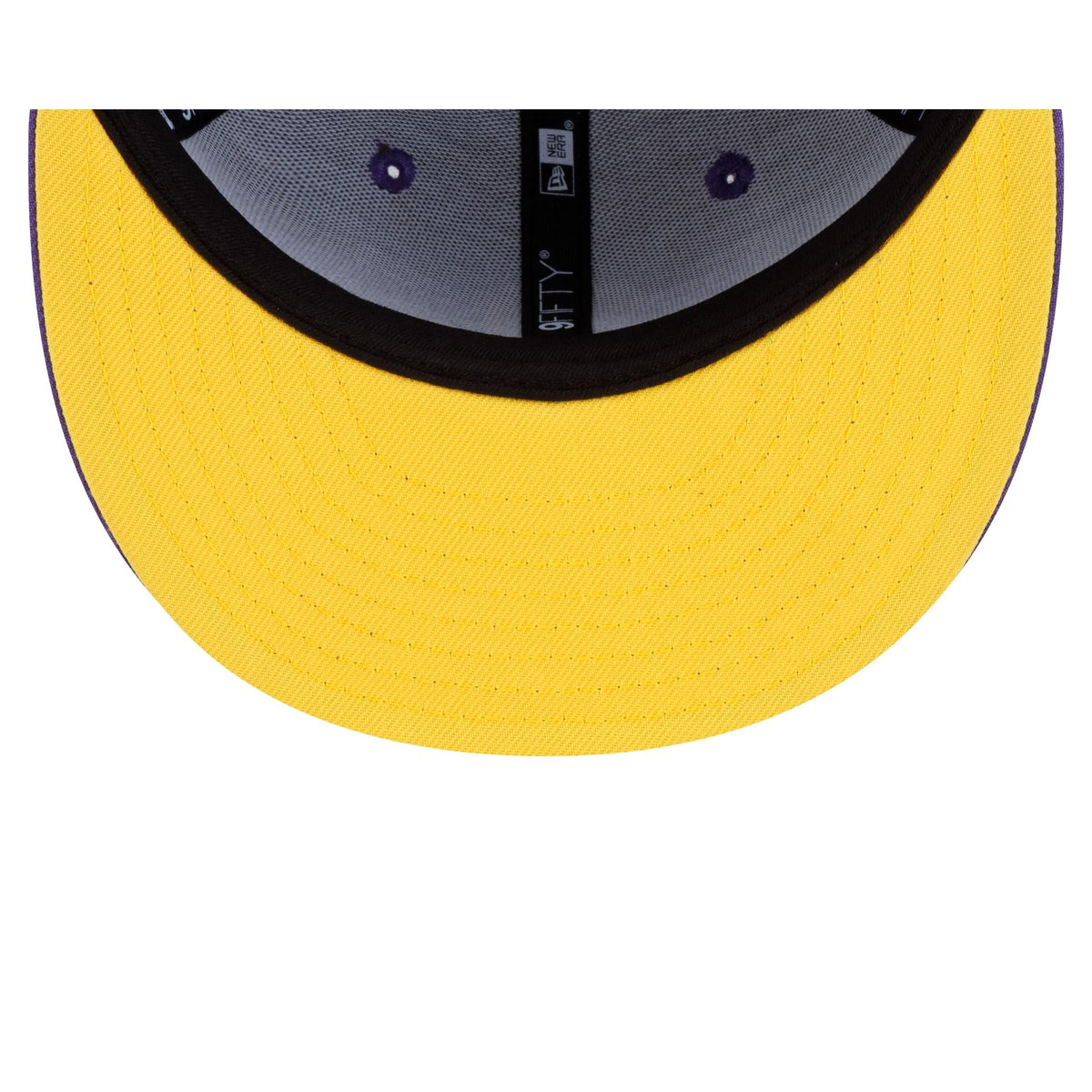 Los Angeles Lakers Hardwood Classics 2000s Piping 9FIFTY Snapback Hat