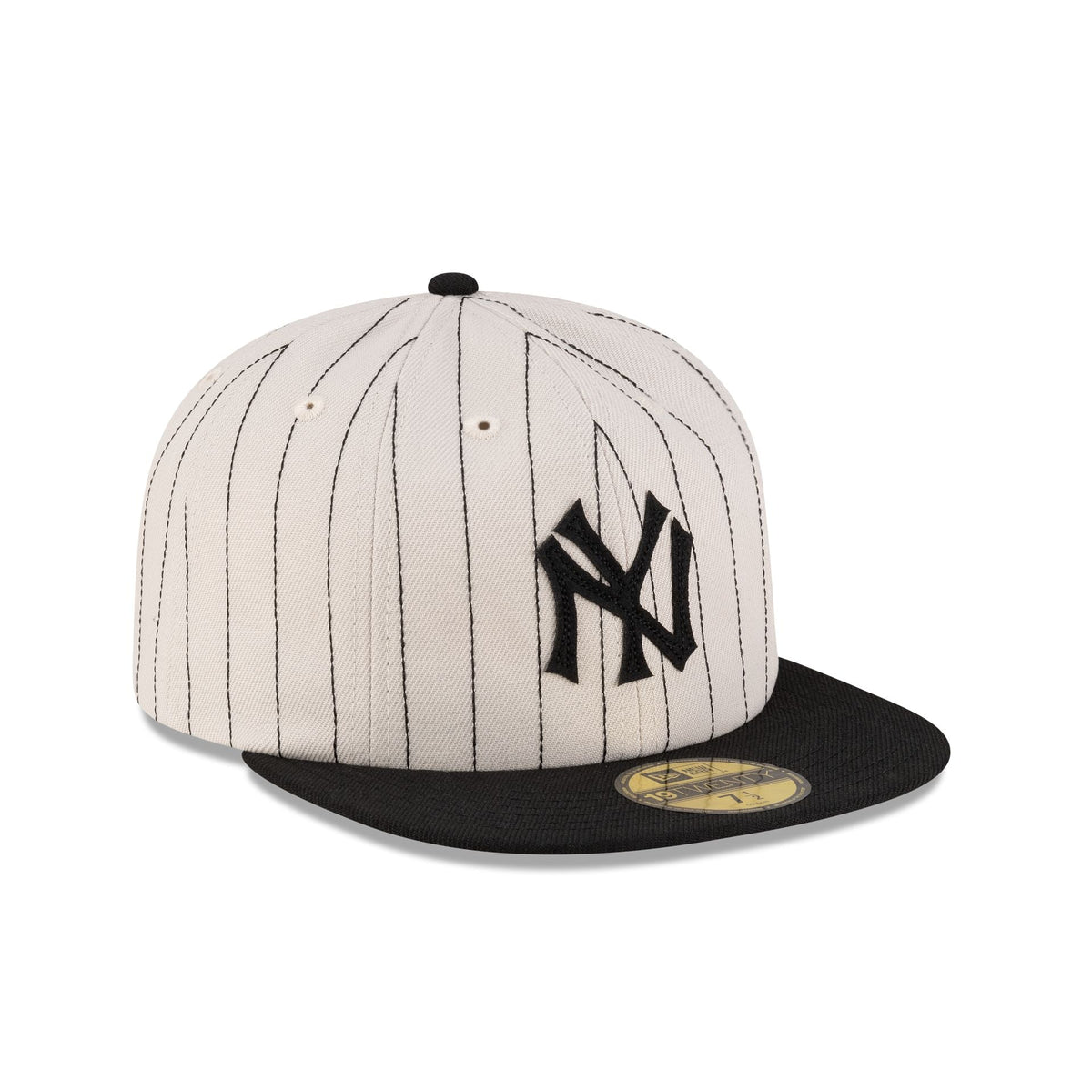 New York Yankees Chrome Pinstripe 19TWENTY Fitted Hat