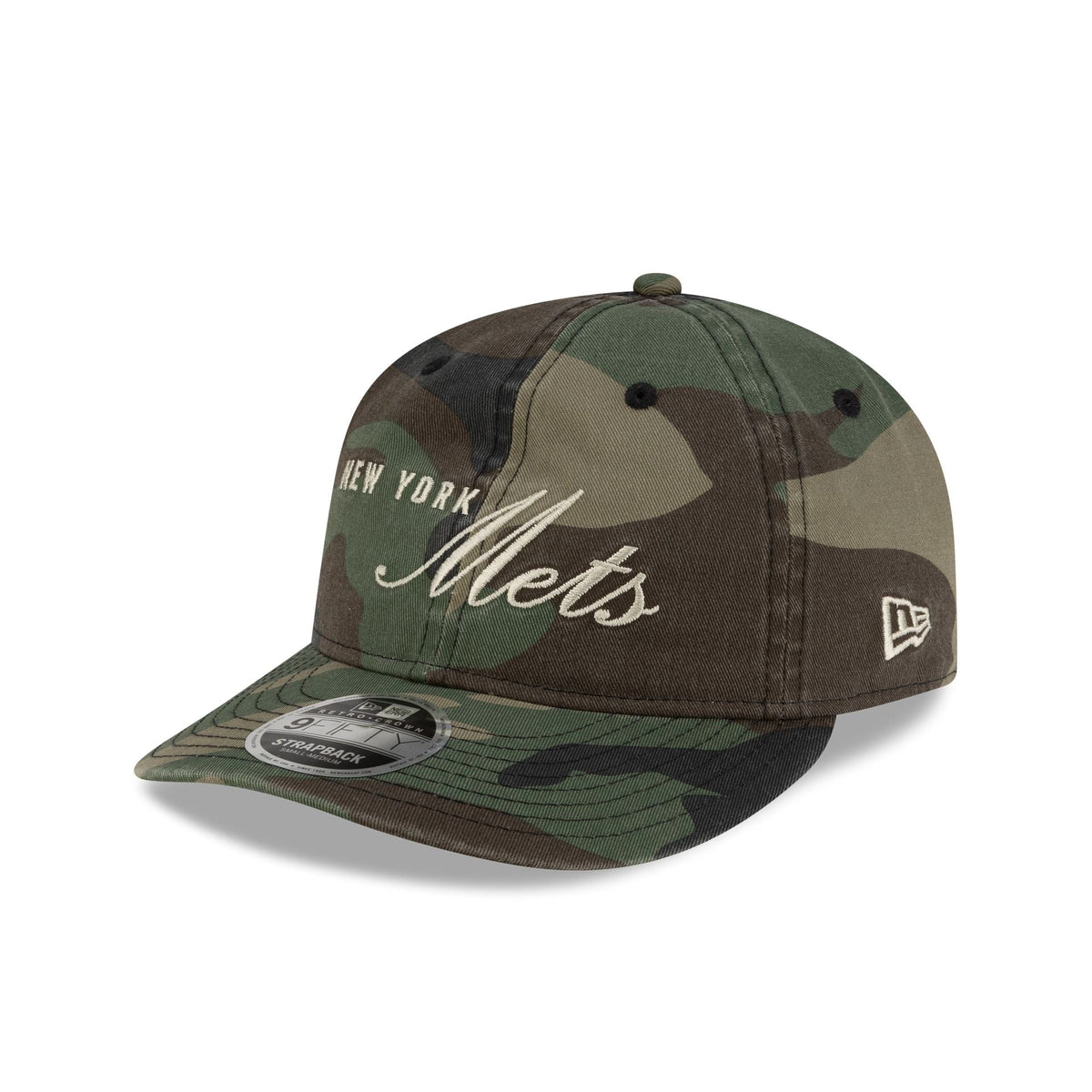 thisisneverthat® x New York Mets Retro Crown 9FIFTY Adjustable Camo Hat
