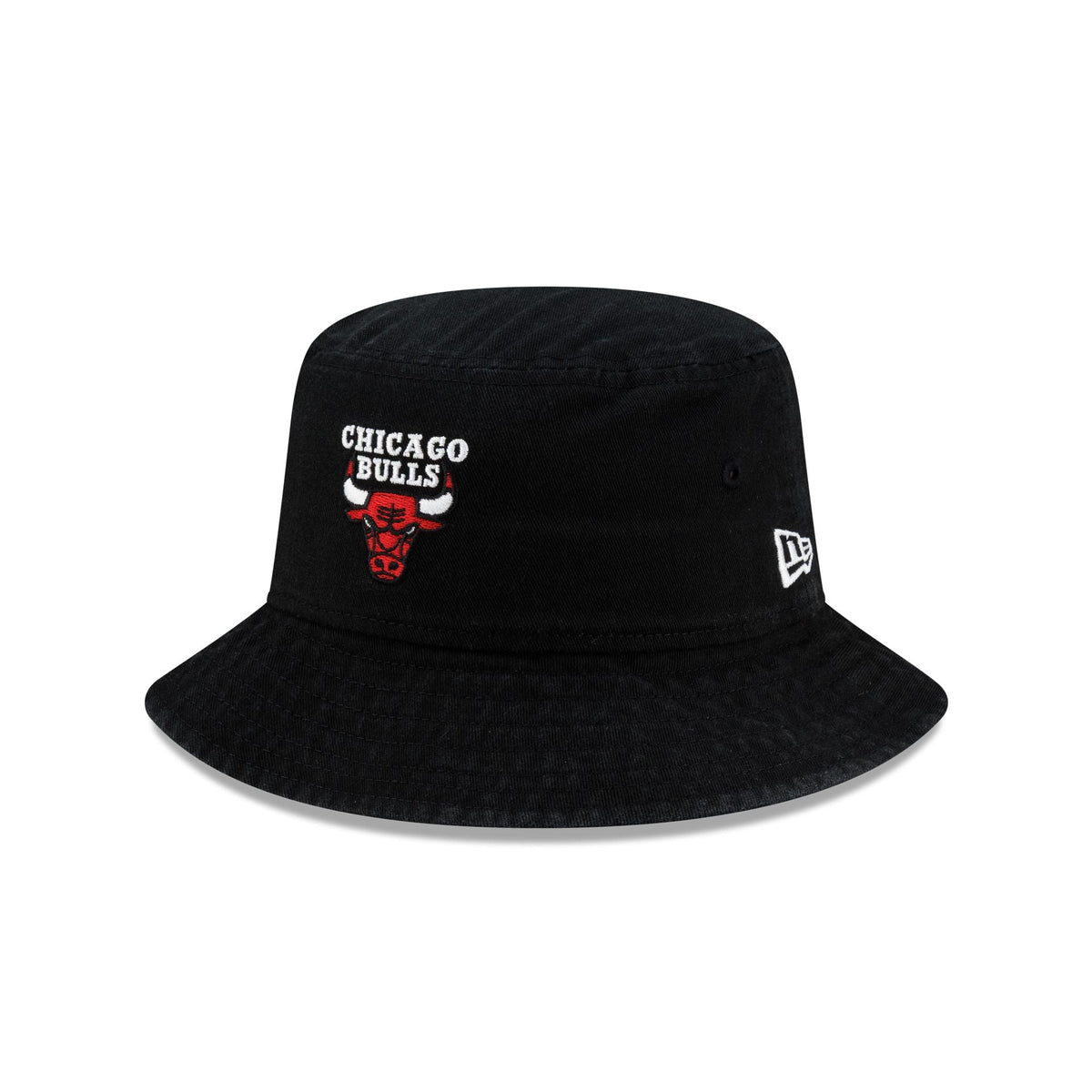 Chicago Bulls Black Bucket Hat