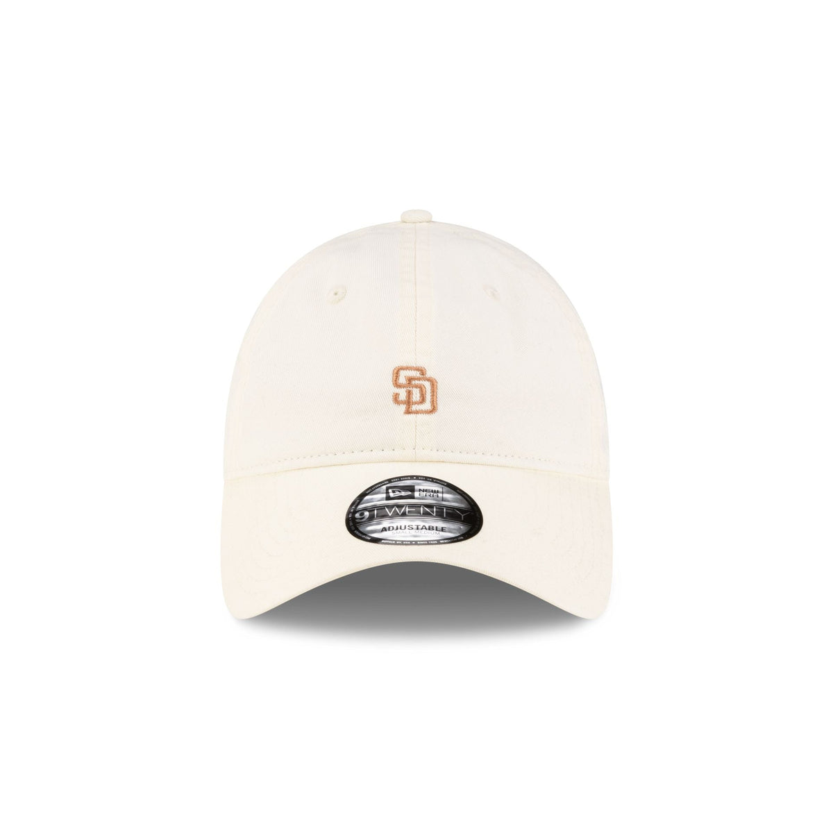 San Diego Padres Mini Logo Cream 9TWENTY Adjustable Hat