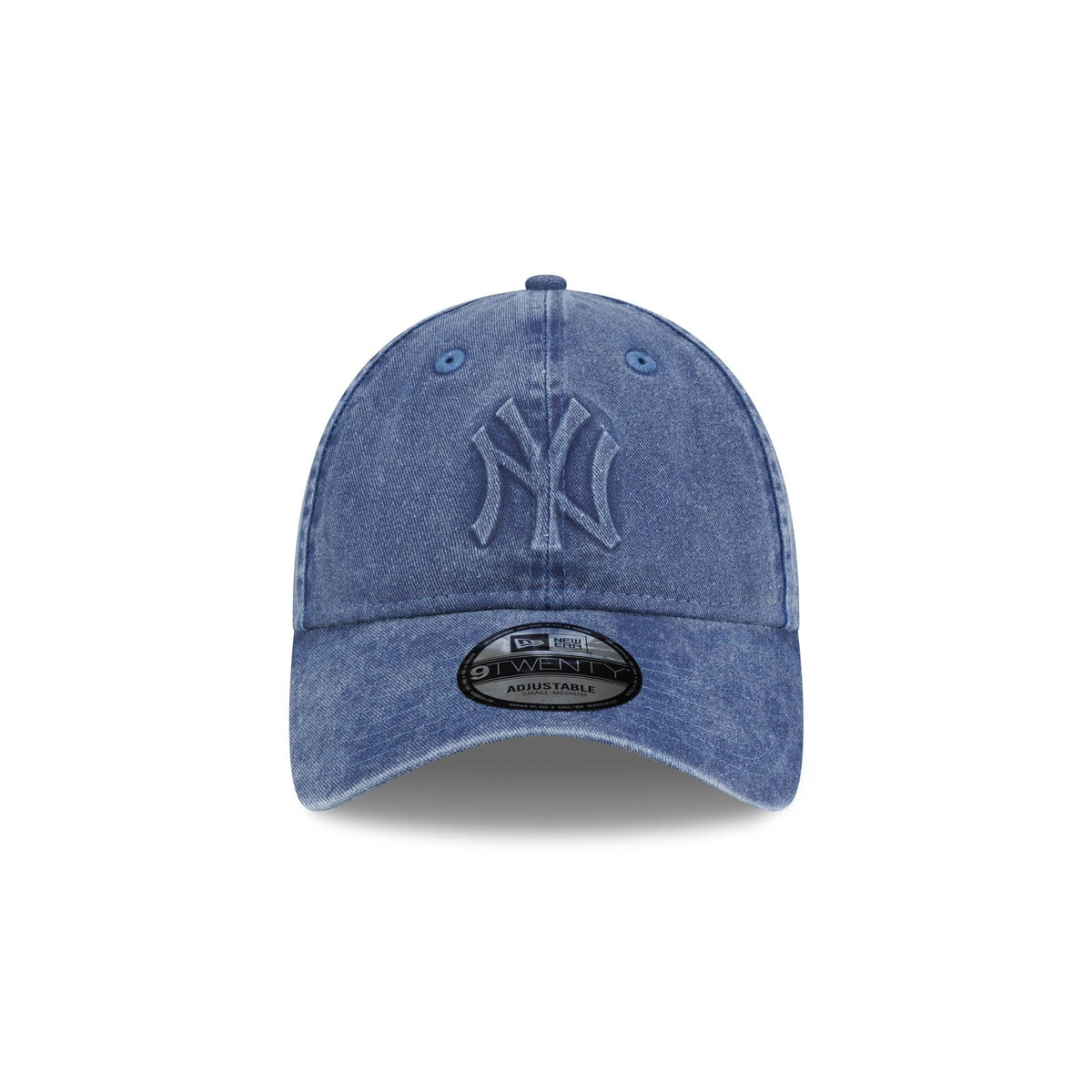 New York Yankees Embossed Logo Navy 9TWENTY Adjustable Hat
