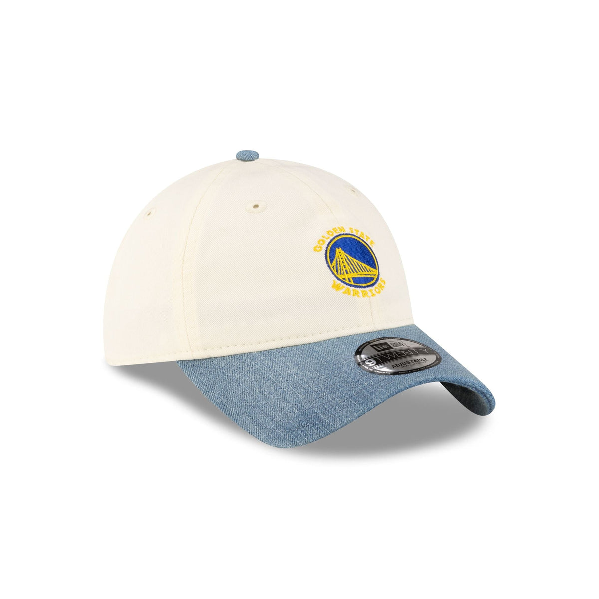 Golden State Warriors Mini Logo 9TWENTY Adjustable Hat