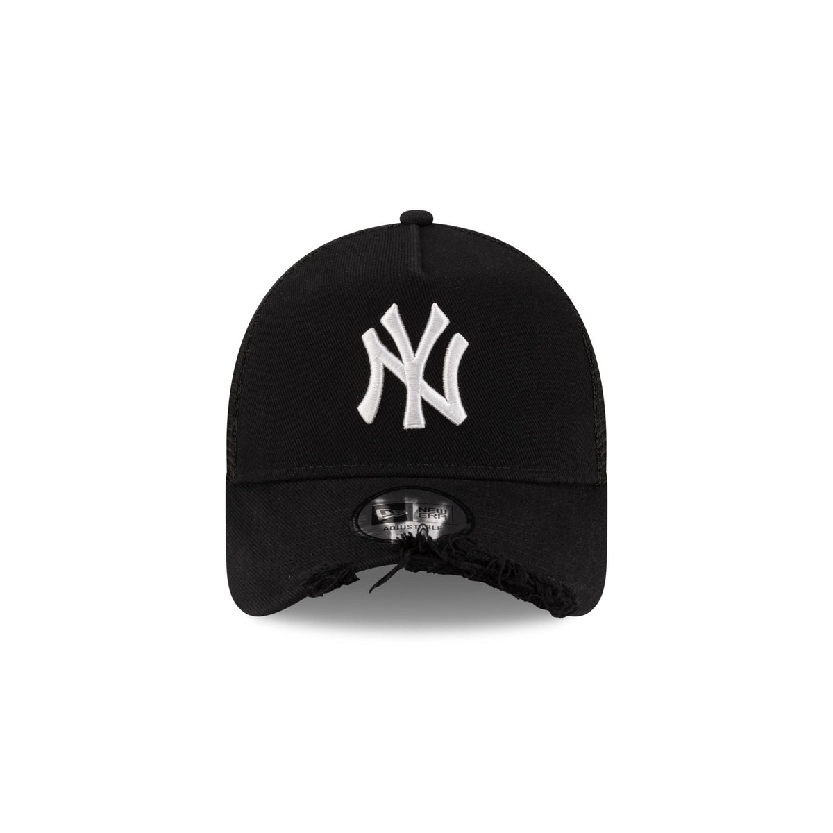 New York Yankees Distressed Twill 9FORTY A-Frame Trucker Hat
