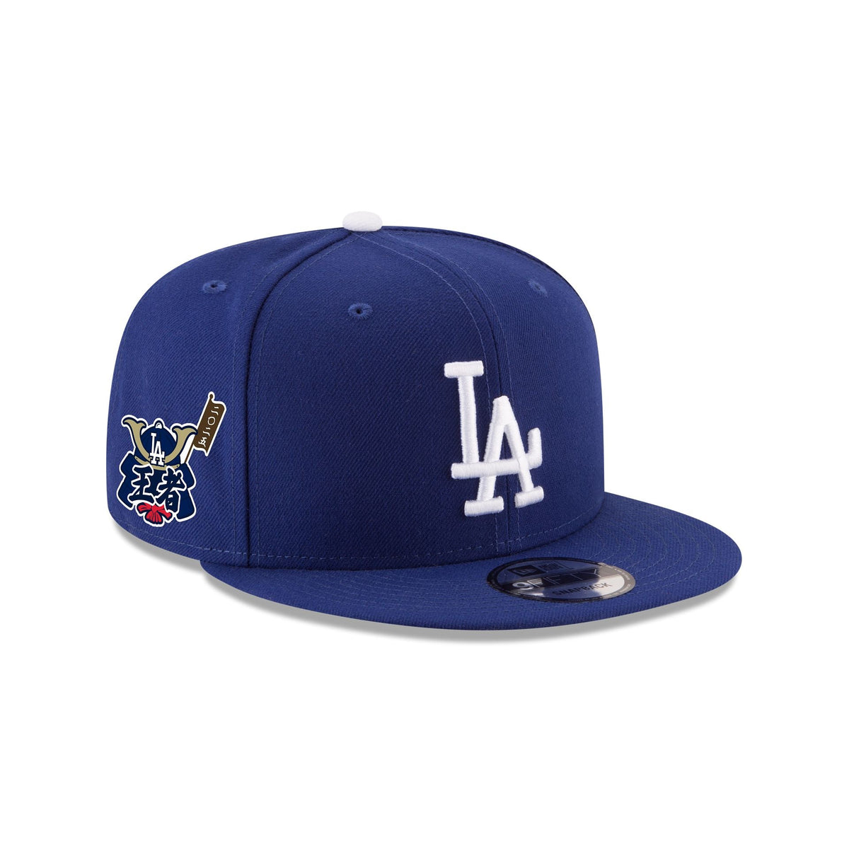 Los Angeles Dodgers 2025 World Series Champions Samurai Patch 9FIFTY Snapback Hat