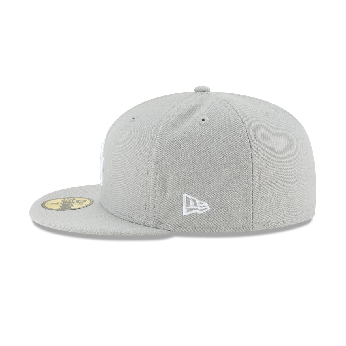 Los Angeles Dodgers 2025 World Series Champions Samurai Patch Gray 59FIFTY Fitted Hat