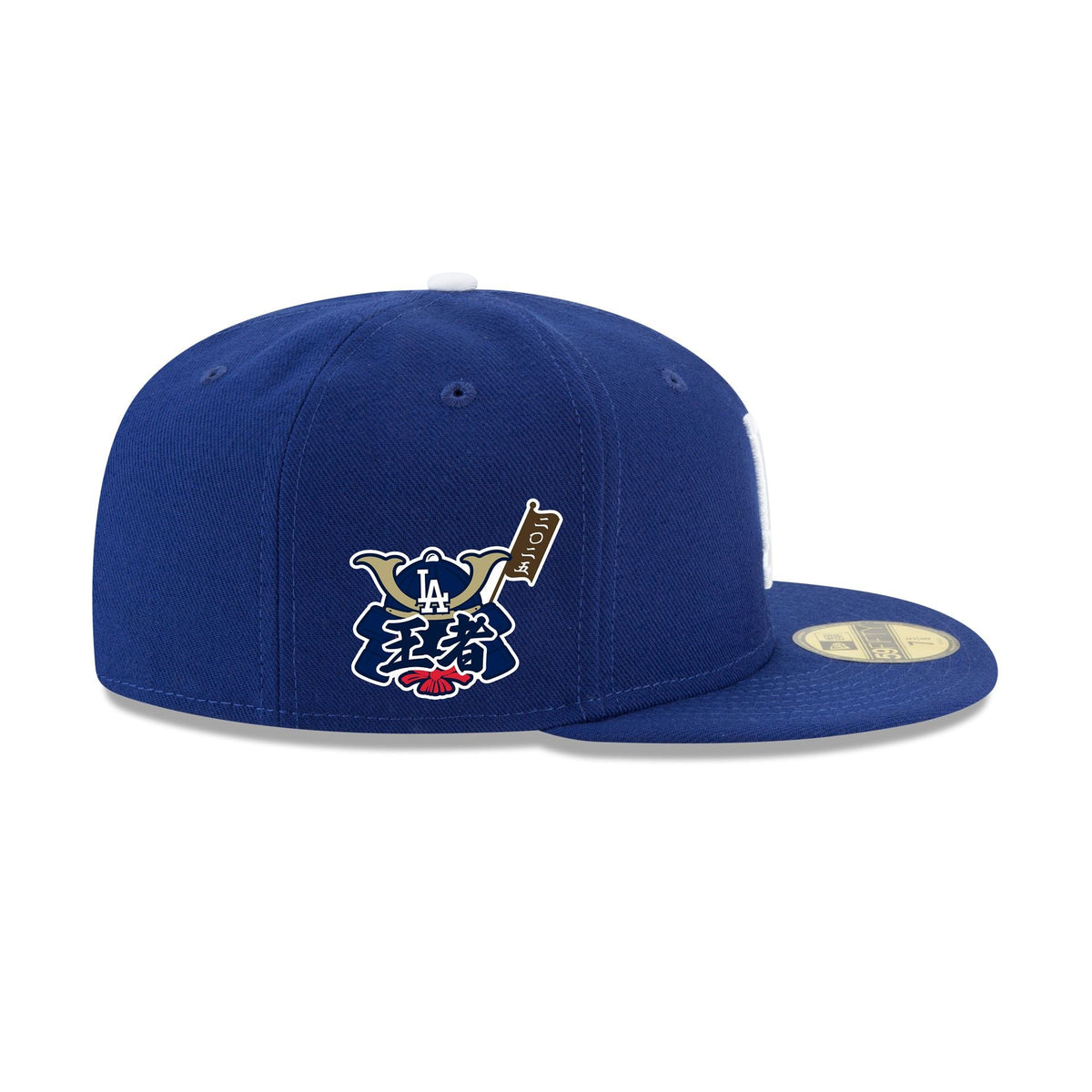 Los Angeles Dodgers 2025 World Series Champions Samurai Patch 59FIFTY Fitted Hat