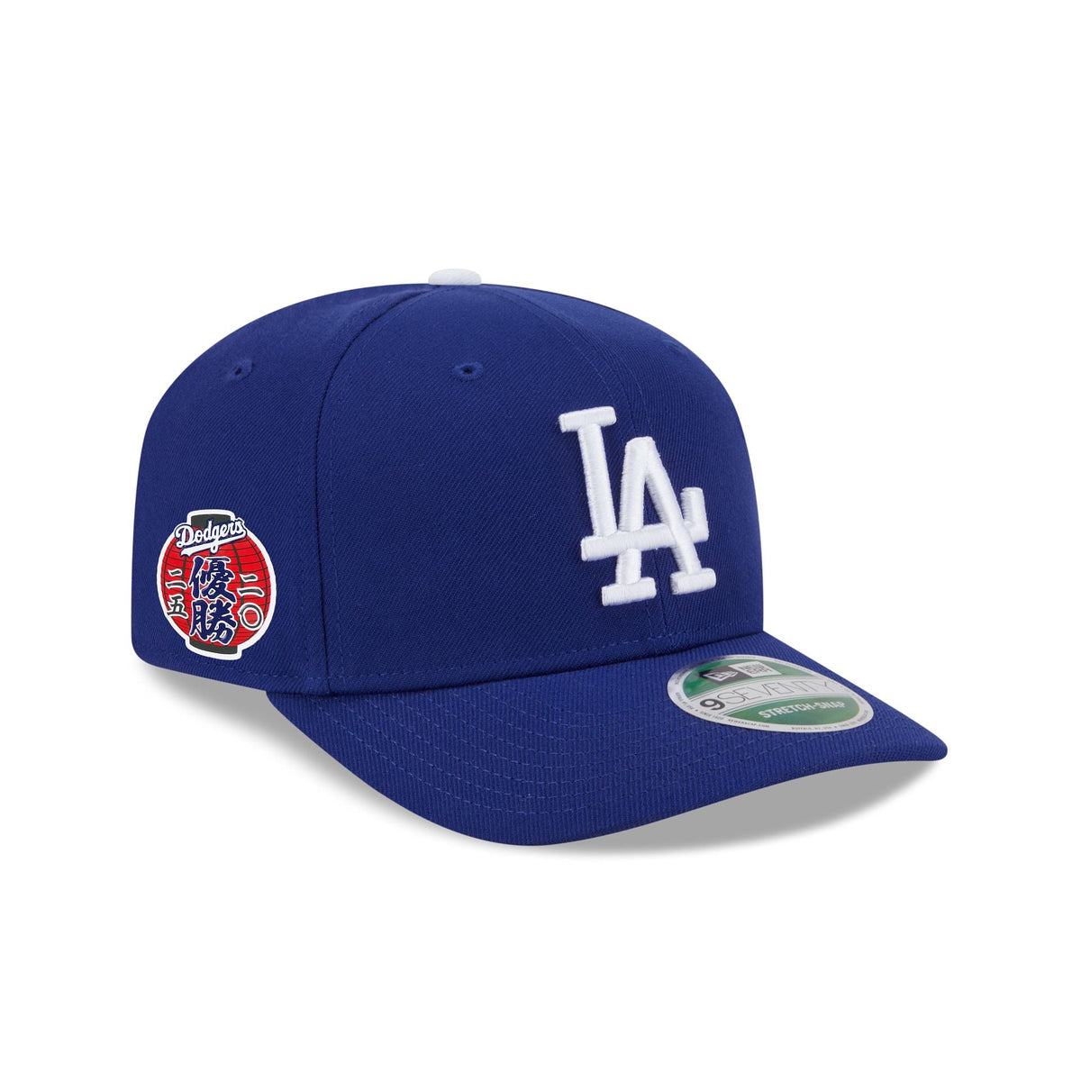 Los Angeles Dodgers 2025 World Series Champions Japanese Lantern Patch 9SEVENTY Stretch-Snap Hat