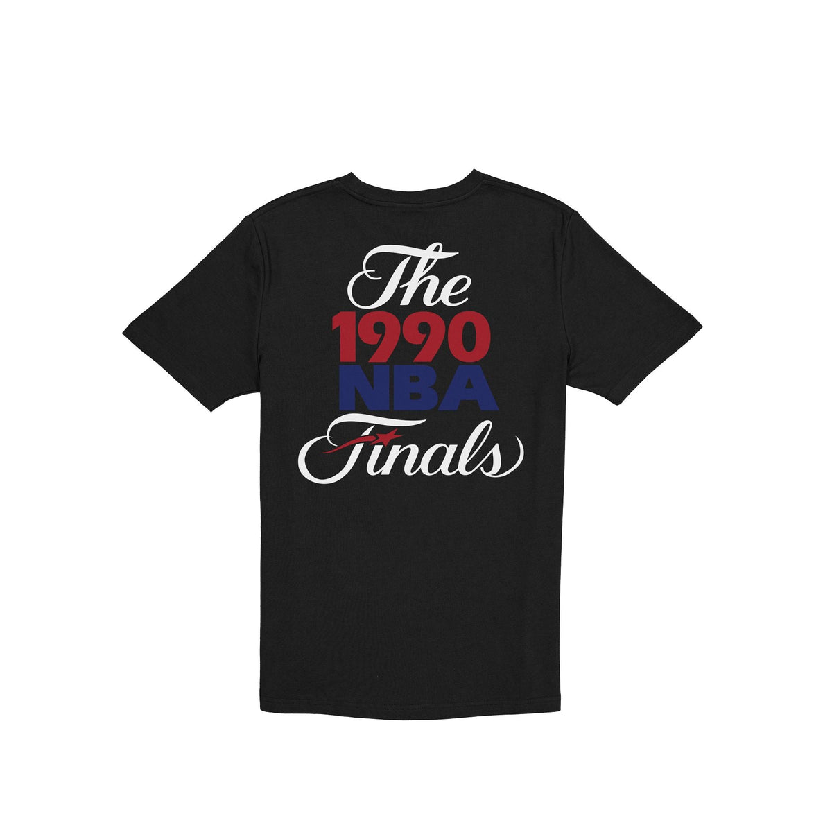 Detroit Pistons Hardwood Classics 1990 Champions Black T-Shirt