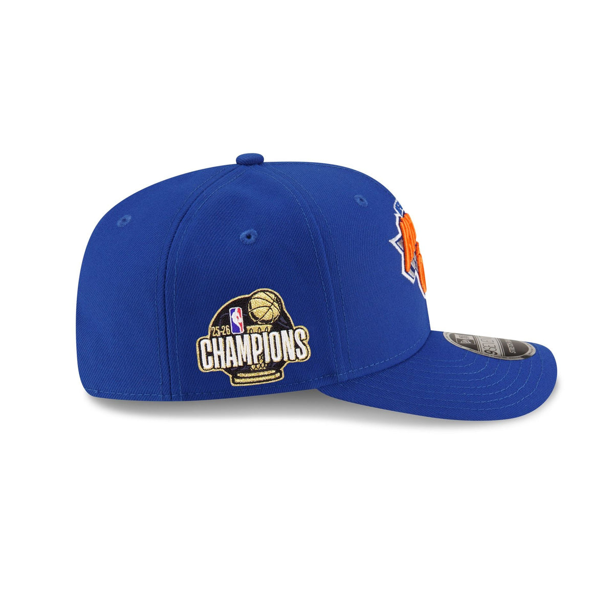 New York Knicks 2026 Champions Sidepatch 9SEVENTY Stretch-Snap Hat