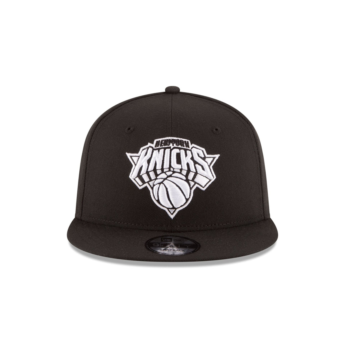 New York Knicks 2026 Champions Sidepatch Black & White 9FIFTY Snapback Hat