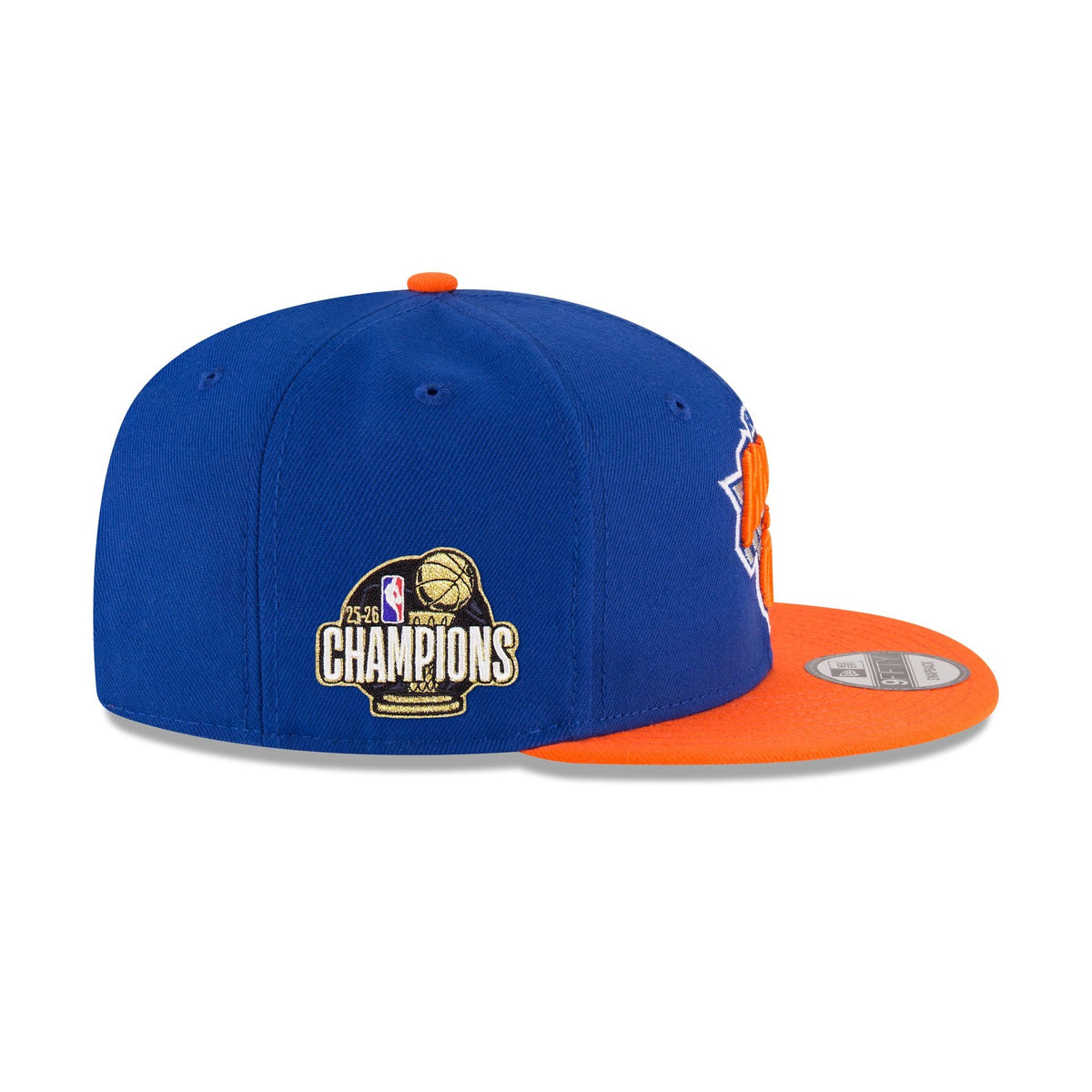 New York Knicks 2026 Champions Sidepatch Two Tone 9FIFTY Snapback Hat