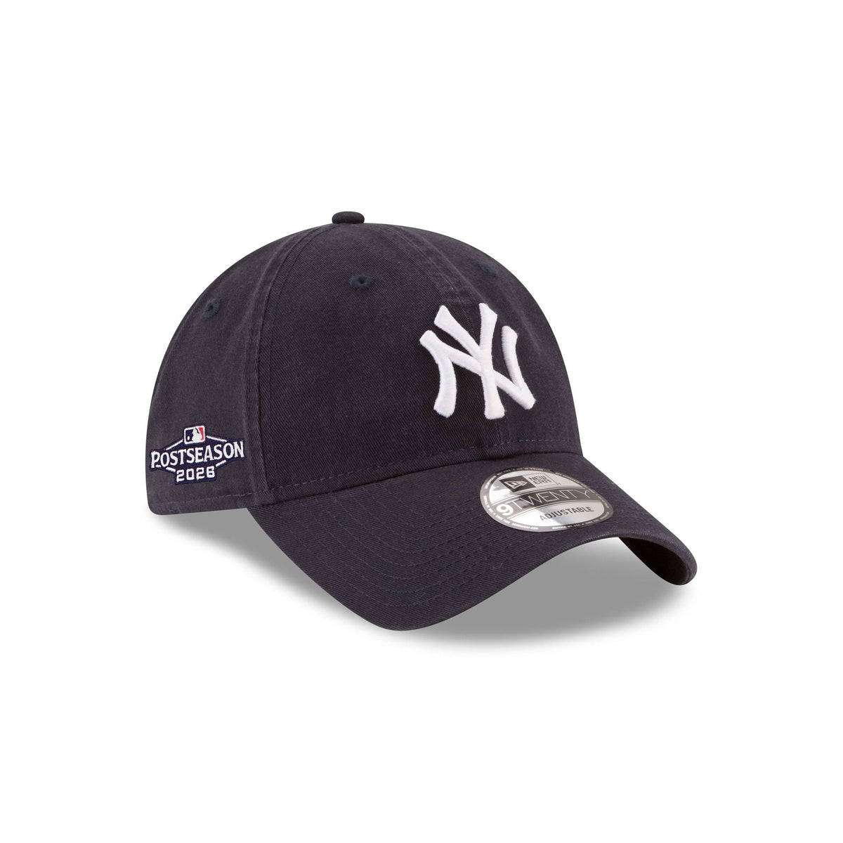New York Yankees 2026 Postseason Side Patch 9TWENTY Adjustable Hat