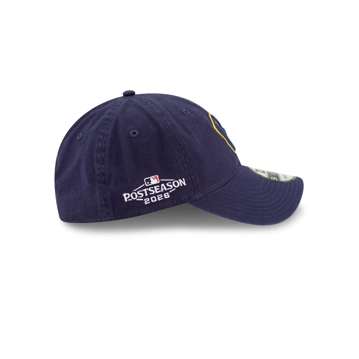 Milwaukee Brewers 2026 Postseason Side Patch 9TWENTY Adjustable Hat