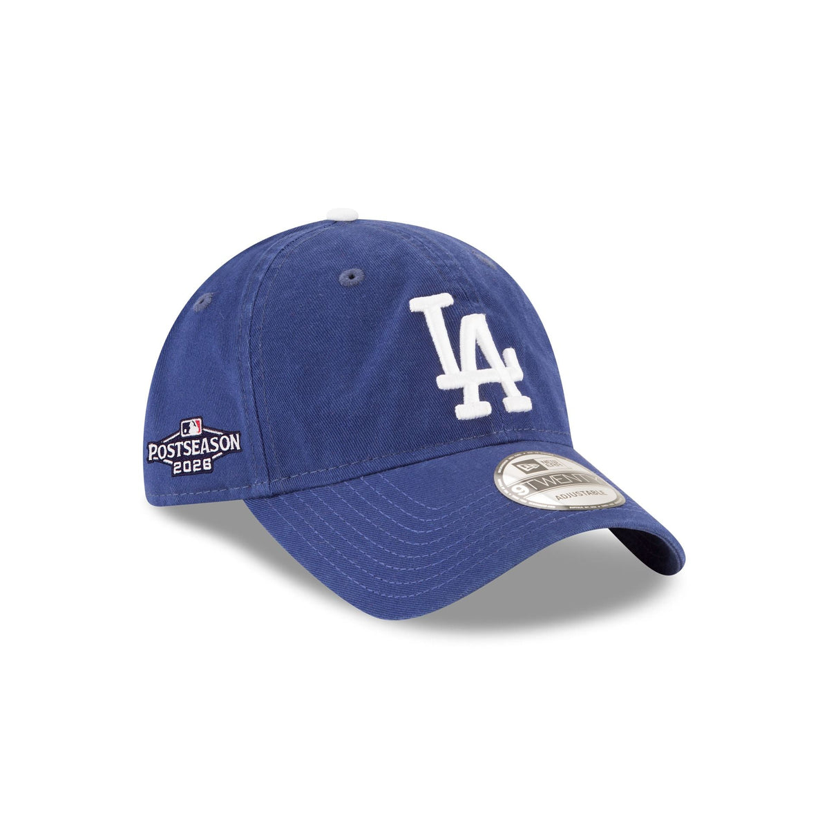 Los Angeles Dodgers 2026 Postseason Side Patch 9TWENTY Adjustable Hat