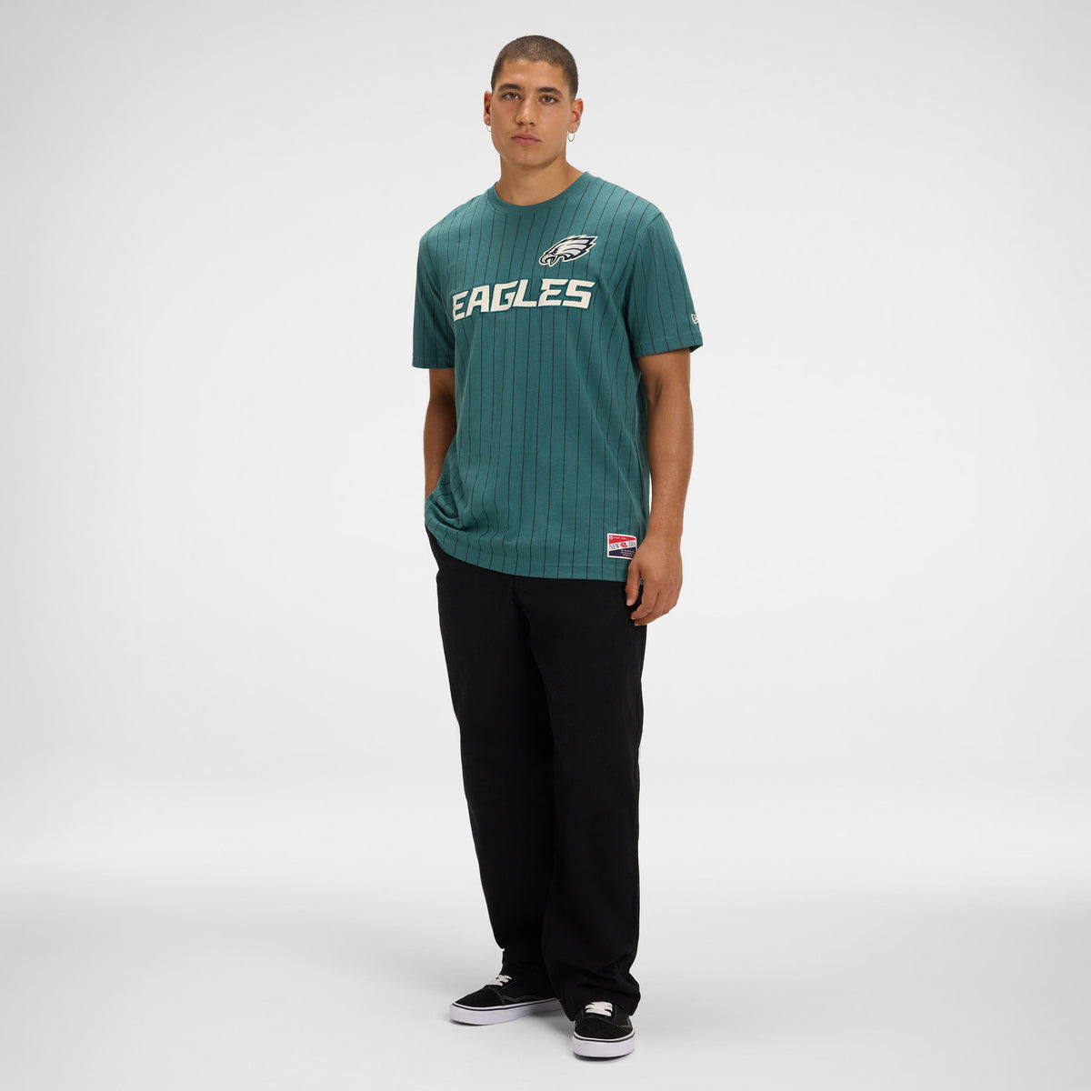 Los Angeles Lakers Throwback Retro Pinstripe T-Shirt