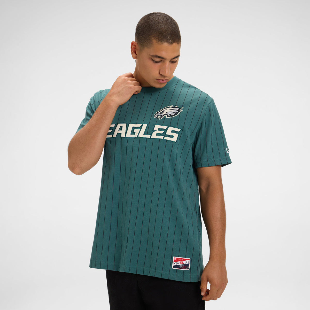Los Angeles Lakers Throwback Retro Pinstripe T-Shirt