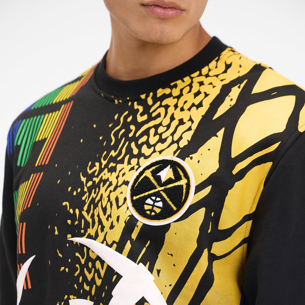 Portland Trail Blazers 2025 City Edition Black Crewneck