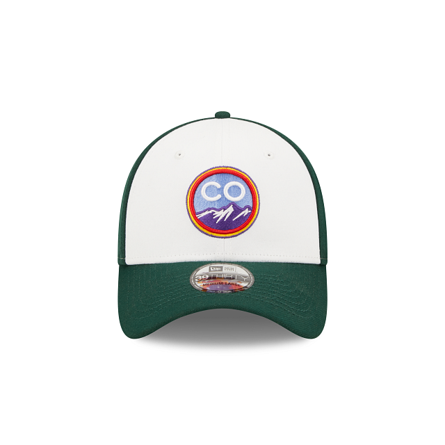 Colorado Rockies City Connect 39THIRTY Stretch Fit Hat