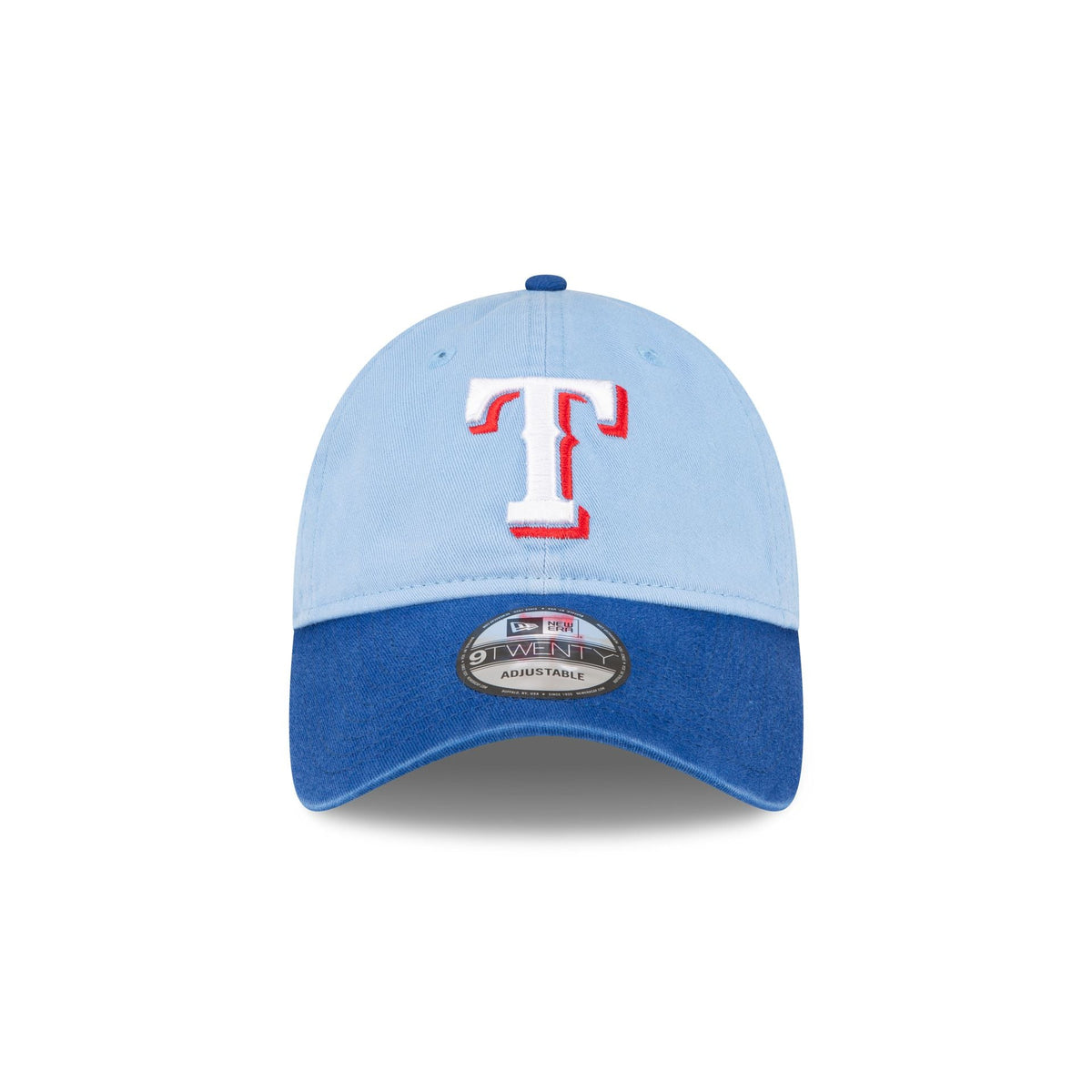 Texas Rangers Core Classic Replica Light Blue 9TWENTY Adjustable Hat